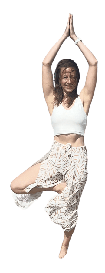 Verena Beckmann in joga pose